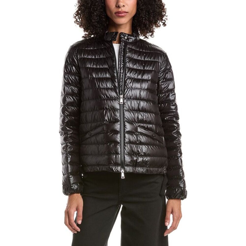 Moncler Womens Puffer Down Jacket, Black